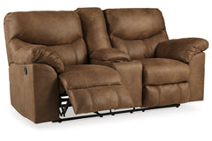 Boxberg Reclining Loveseat with Console - 3380294