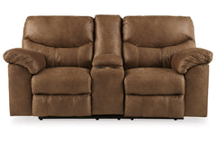 Boxberg Reclining Loveseat with Console - 3380294