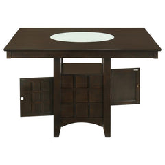 Gabriel Square Counter Height Dining Table Cappuccino - 100438