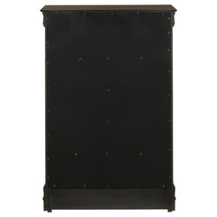 Louis Philippe 5-drawer Chest with Silver Bails Cappuccino - 202415