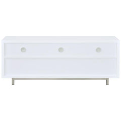Casey 2-drawer Engineered Wood 60" TV Stand White - 701972