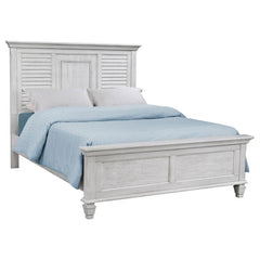 Franco 5-piece Queen Bedroom Set Distressed White - 205331Q-S5