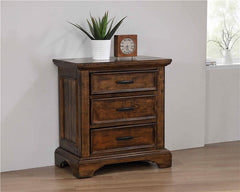 Elk Grove 3-drawer Nightstand Vintage Bourbon - 203892