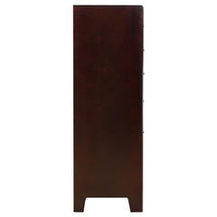 Phoenix 6-drawer Chest Deep Cappuccino - 200415