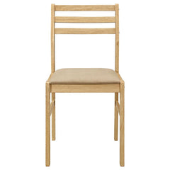Bucknell 3-piece Dining Set with Drop Leaf Natural and Tan - 130006