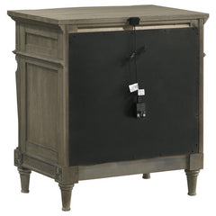 Alderwood 5-piece Eastern King Bedroom Set French Grey - 223121KE-S5