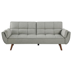 Caufield Upholstered Tufted Convertible Sofa Bed Grey - 360096