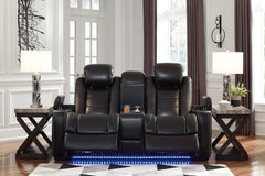 Party Time Power Reclining Loveseat with Console - 3700318