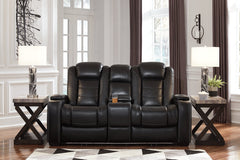 Party Time Power Reclining Loveseat with Console - 3700318