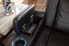 Party Time Power Reclining Loveseat with Console - 3700318