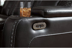Party Time Power Reclining Loveseat with Console - 3700318