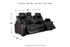 Party Time Power Reclining Sofa - 3700315