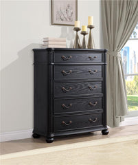 Celina 5-drawer Bedroom Chest Black - 224765