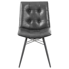 Aiken Tufted Dining Chairs Charcoal (Set of 4) - 110302