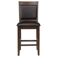 Dewey 5-piece Rectangular Dining Set Brown and Walnut - 115208-S5