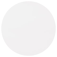 Breckenridge Round Dining Table Matte White and Natural Oak - 192790