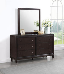 Emberlyn 6-drawer Dresser with Mirror Brown - 223063M