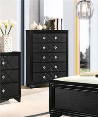 Penelope 5-drawer Bedroom Chest Midnight Star - 223575