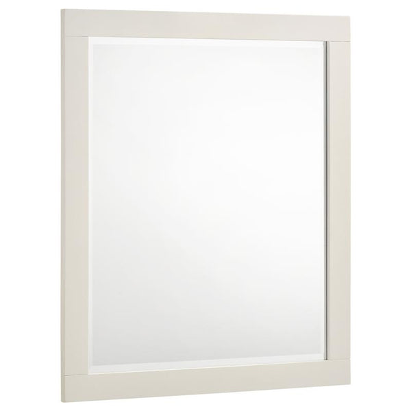 Jessica Rectangular Dresser Mirror White - 202994