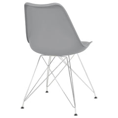 Juniper Upholstered Side Chairs Grey (Set of 2) - 110262