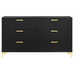 Kendall 4-piece Queen Bedroom Set Black - 301161Q-S4
