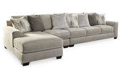 Ardsley 3-Piece Sectional with Chaise - 39504S4