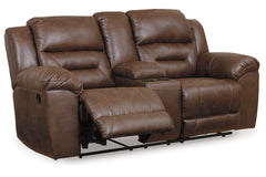 Stoneland Reclining Loveseat with Console - 3990494