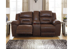 Stoneland Reclining Loveseat with Console - 3990494