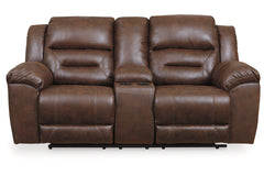 Stoneland Power Reclining Loveseat with Console - 3990496