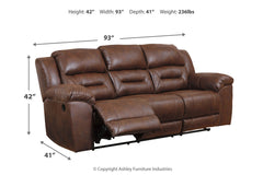 Stoneland Reclining Sofa - 3990488