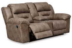 Stoneland Reclining Loveseat with Console - 3990594