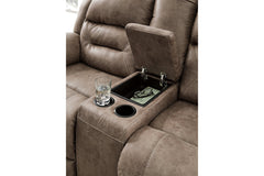 Stoneland Reclining Loveseat with Console - 3990594
