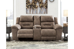Stoneland Power Reclining Loveseat with Console - 3990596