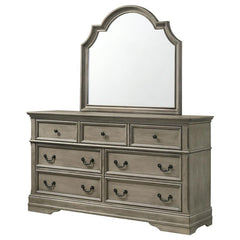 Manchester 7-drawer Dresser with Mirror Wheat Brown - 222893M