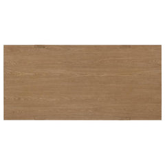 Sharon Rectangular Trestle Base Dining Table Blue and Brown - 104171