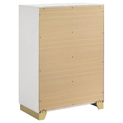 Caraway 5-piece Queen Bedroom Set White - 224771Q-S5