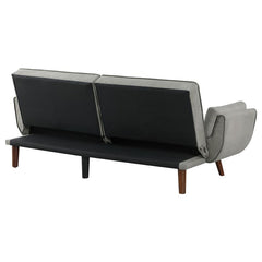 Caufield Upholstered Tufted Convertible Sofa Bed Grey - 360096