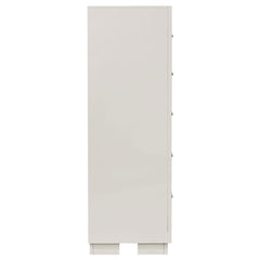 Jessica 5-drawer Chest White - 202995