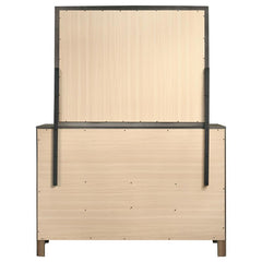 Serenity 9-drawer Dresser with Mirror Mod Grey - 215843M