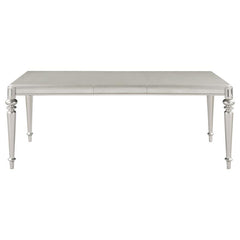 Bling Game Dining Room Set Metallic Platinum - 106471-S7