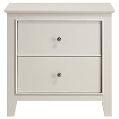 Selena 4-piece Full Bedroom Set Cream White - 400239F-S4