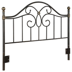 Bailey Metal Queen or Full Open Frame Headboard Black - 300182QF