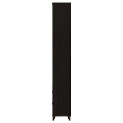 Lewes 4-shelf Engineered Wood Media Tower Cappuccino - 700882
