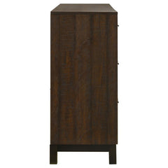 Edmonton 6-drawer Dresser Rustic Tobacco - 204353