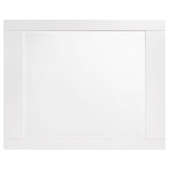 Felicity Rectangle Dresser Mirror Glossy White - 203504