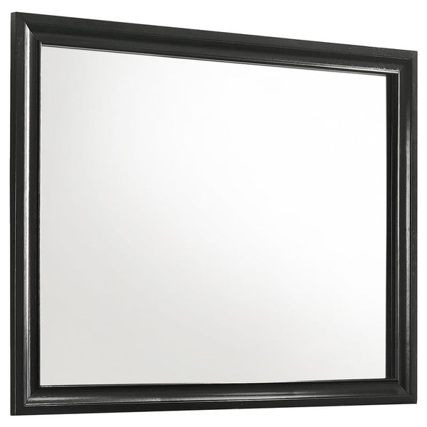 Miranda Rectangular Dresser Mirror Black - 206364