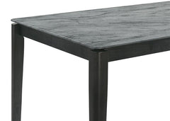 Stevie 7-piece Rectangular Dining Set Grey and Black - 115111SLT-S7