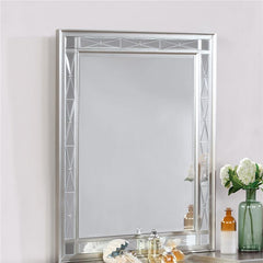 Leighton Vanity Mirror Metallic Mercury - 204928