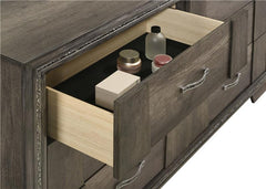 Janine 6-drawer Dresser Grey - 223553