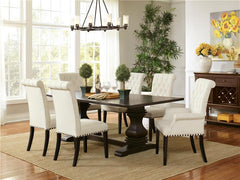Alana Tufted Back Upholstered Side Chairs Beige (Set of 2) - 190162